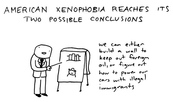 xenopobia sample paper